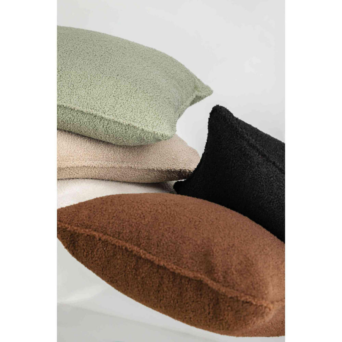 ZIERKISSENHÜLLE DEKOKISSENHÜLLE CUTE 2er Set - Braun, Textil (45/45cm) - Esprit