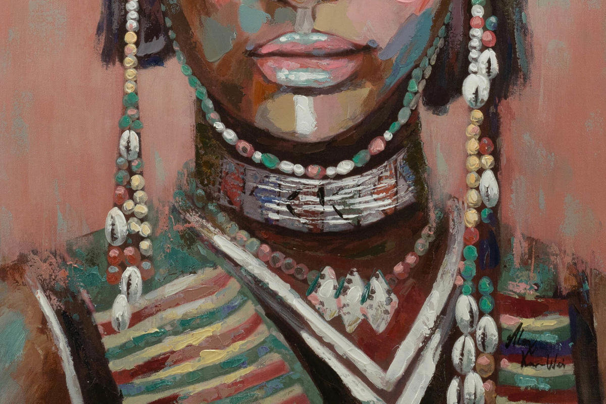 ÖLGEMÄLDE 70/100 cm - Multicolor, Holz/Textil (1.76/100cm) - KUNSTLOFT