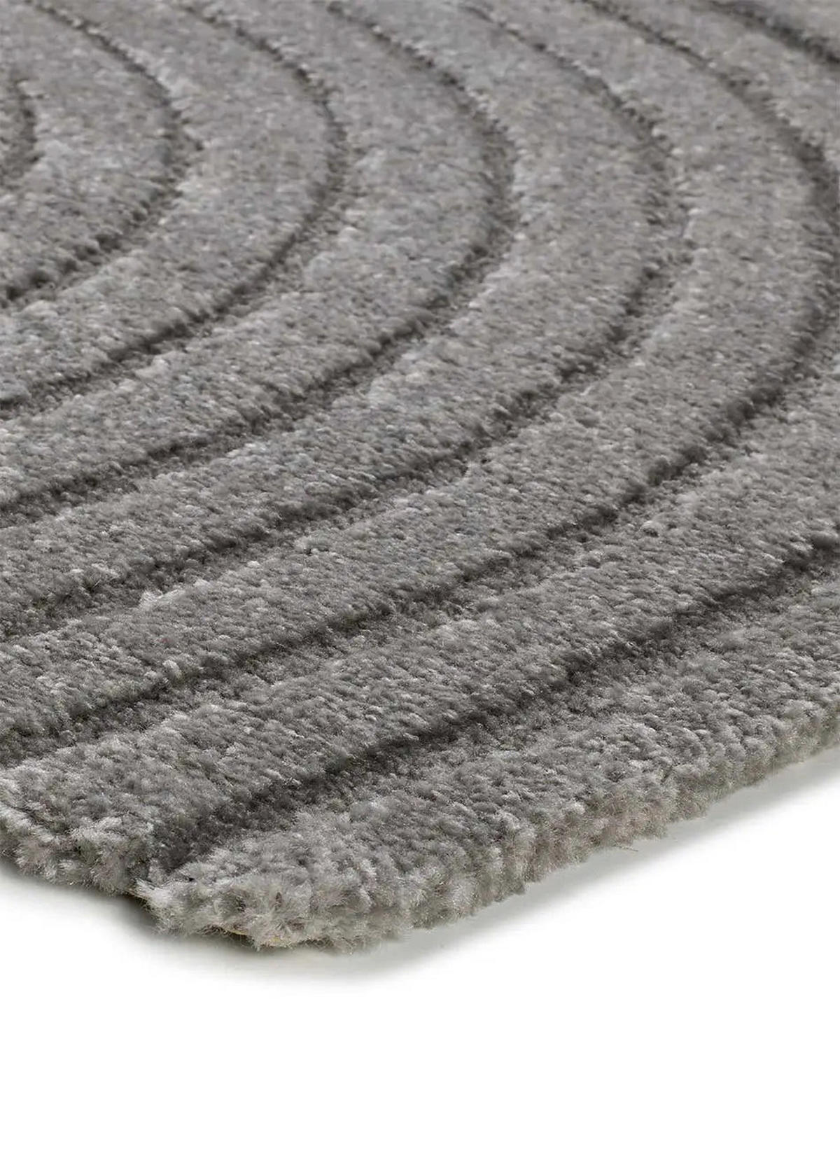 WEBTEPPICH Grau Lina 120/170 cm - Grau, Naturmaterialien/Textil (120/170cm) - Atticgo