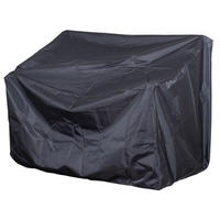 GARTENBANK Schutzhülle Prestige Protect - 130 cm - Dunkelgrau, Kunststoff (130/70/86cm) - bene living