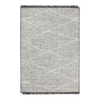 OUTDOOR-TEPPICH Tweed perlweiß 160 x 230 cm - Hellgrau, Textil (160/230cm) - Vivaraise