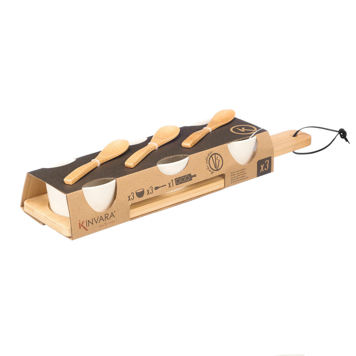 SCHALEN für Snacks Bumy Weiß 39/10,5/6 cm - Weiß, Keramik (10.5/6/39cm) - Kinvara
