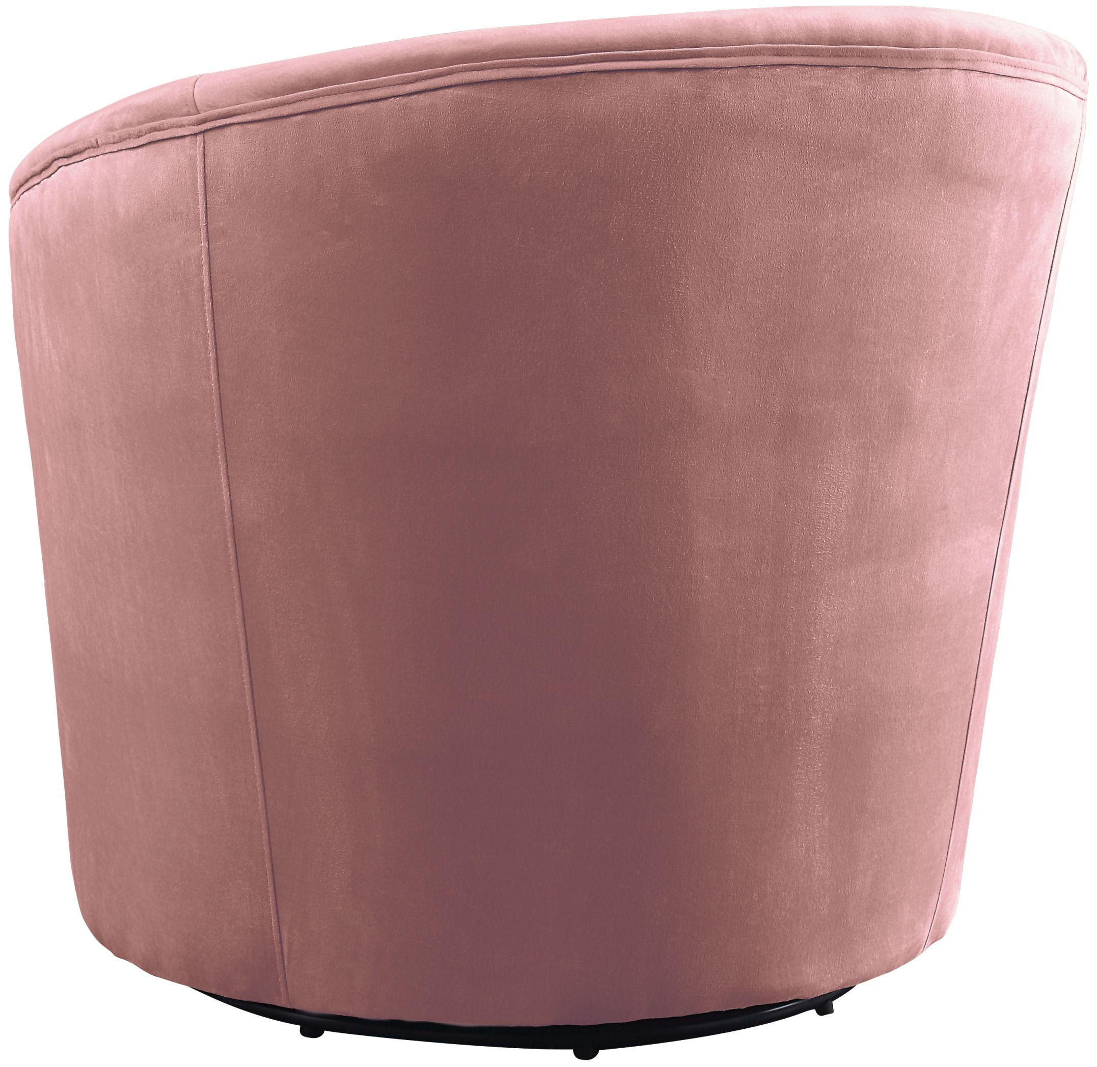 COCKTAILSESSEL Colin Samt Altrosa - Altrosa, Textil (84/84/85cm) - ATLANTIC home collection