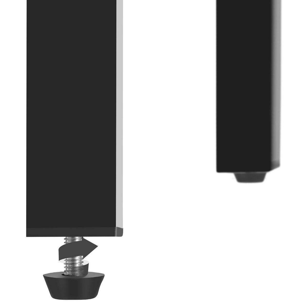 BARHOCKER 4er-Set Keynes, Industrial Style, 31 x 31 x 72,5 cm, Belastbarkeit 120 kg - Naturfarben, Holzwerkstoff/Textil (31/72.5/31cm) - tectake