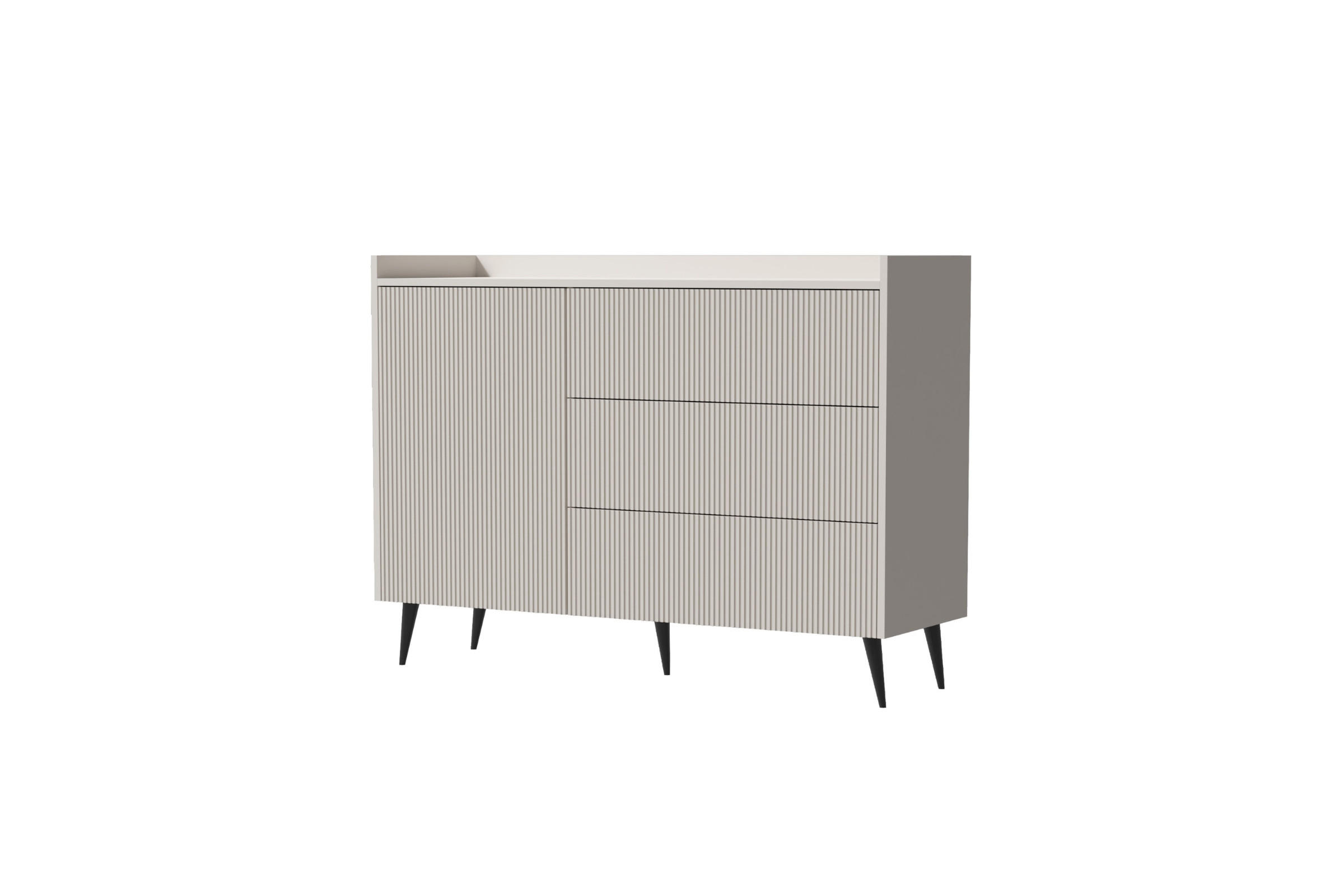 Deine Möbel 24 Kommode Kaschmir 126x92x41 cm