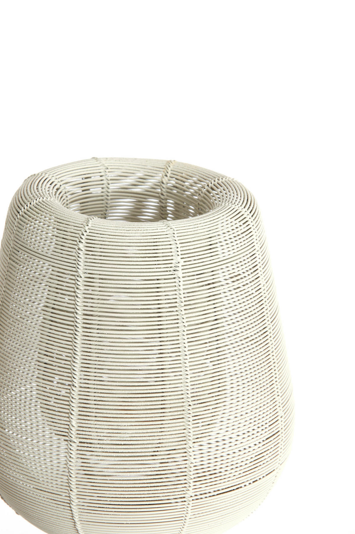 WINDLICHT Fellini Weiß Ø18/41,5 cm - Weiß, Metall (18/41.5/18cm) - Light & Living