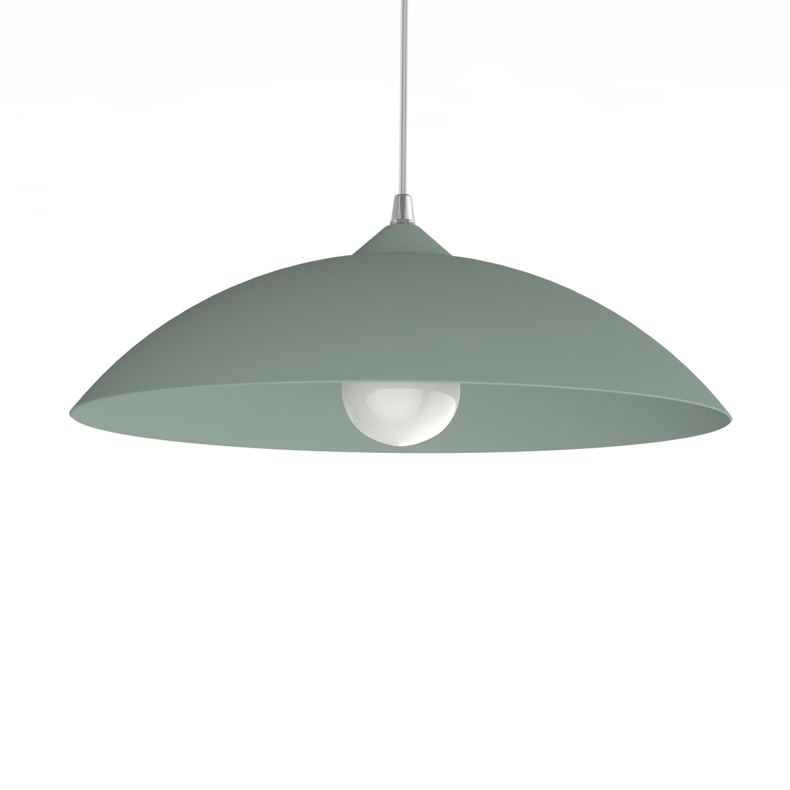 HÄNGELEUCHTE - Grün, Metall (40/40/10cm) - Lumicom