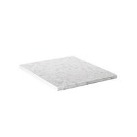 KUCHYNSKÁ DOSKA R-Line Mramorová biela - biela/biela s vysokým leskom, kompozitné drevo (50/2.8/60cm) - Vicco