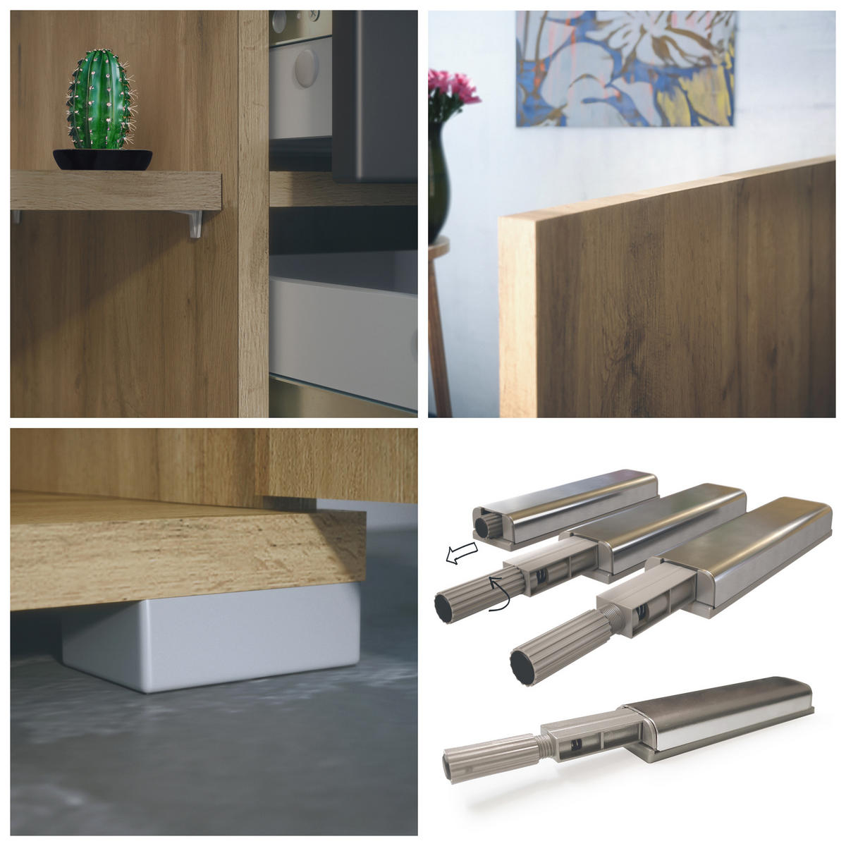 SIDEBOARD Faro Anthrazit matt - Anthrazit, Holzwerkstoff (166.5/75.5/35cm) - Vladon