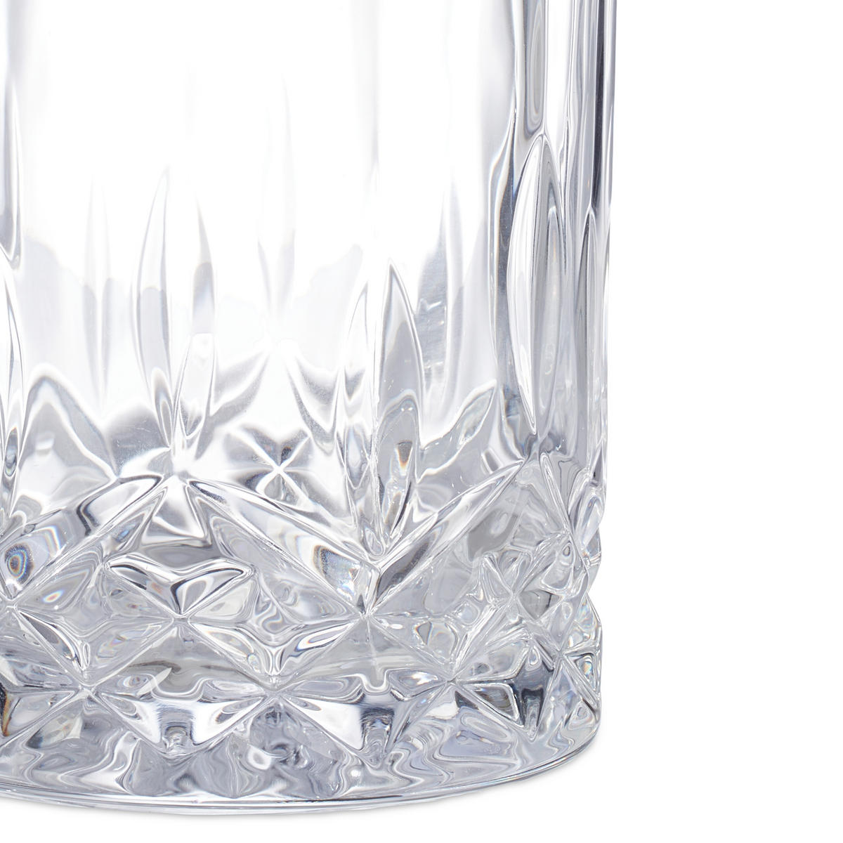4XSKLENICE na whisky - průhledná, sklo (0.3L) - Relaxdays