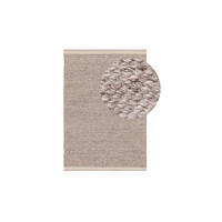 TEPPICH Tep - Taupe/Beige, Textil (160/1cm) - KUNSTLOFT