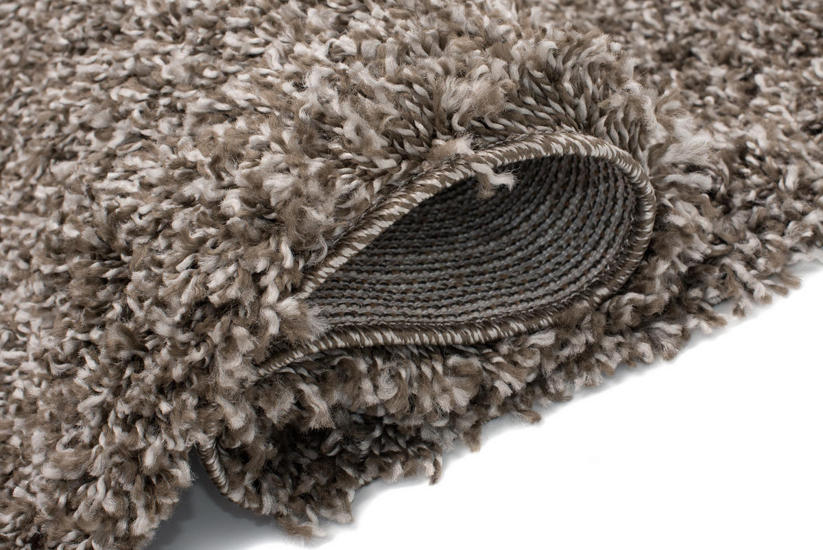 TEPPICH ESSENCE SQUARE Dunkelgrau 160/160 cm - Dunkelgrau, Kunststoff (160/160cm) - Tapiso