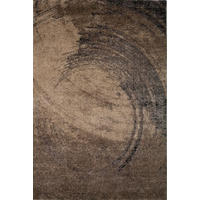 KURZFLORTEPPICH Vintage OGLIO Polypropylen Braun 160 x 230 cm - Braun, Textil (160/230cm) - KADIMA DESIGN