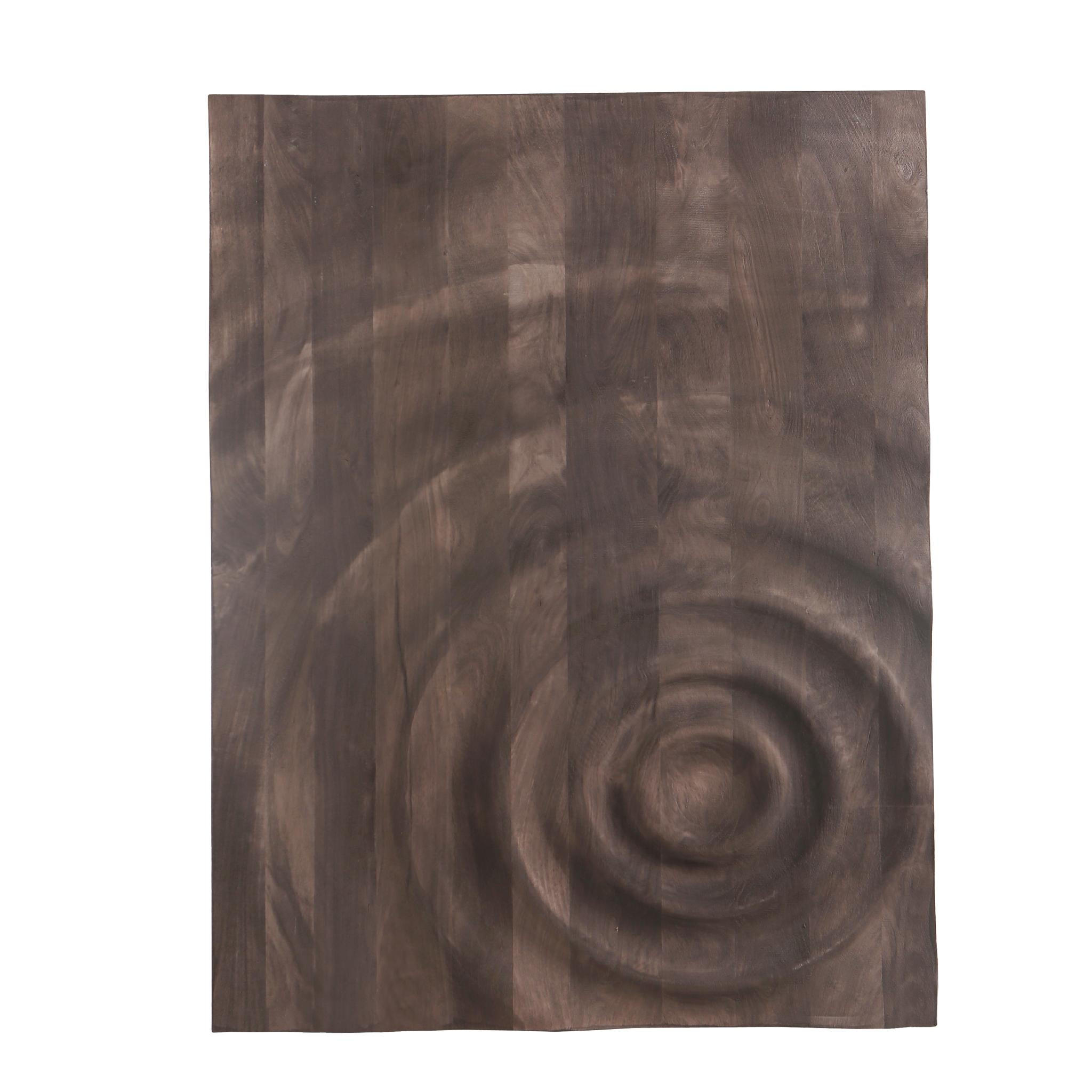 WANDPANEEL Mattin Braun 100/4/130cm - Braun, Holz (4/130/100cm) - PTMD Collection
