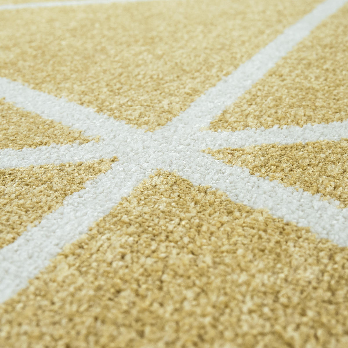 KURZFLORTEPPICH 60/100 cm Stella 401 - Gelb, Textil (60/100cm) - Paco Home
