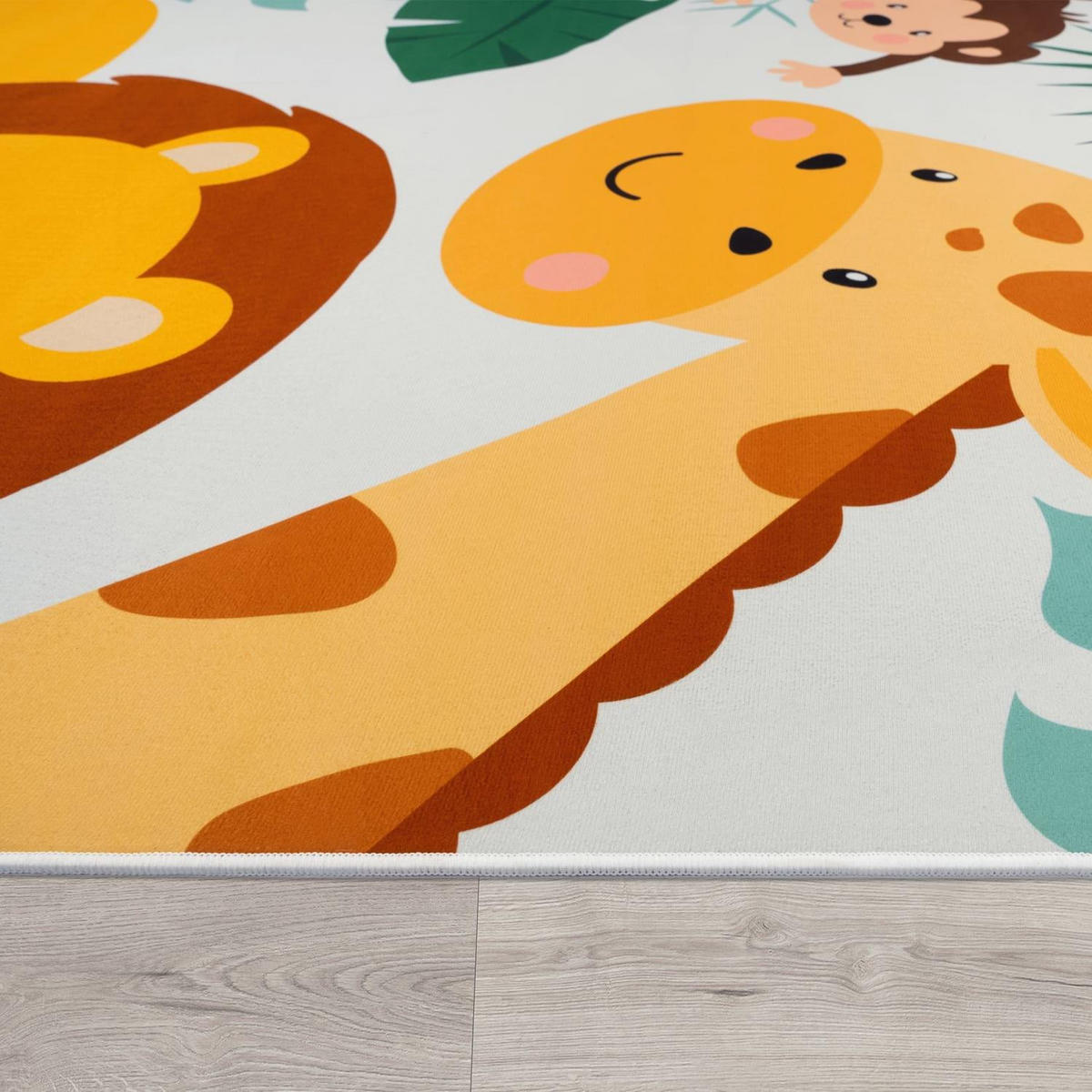 KINDERTEPPICH BINO 582 BEIGE 160D - Beige, Kunststoff (160/160cm) - Paco Home