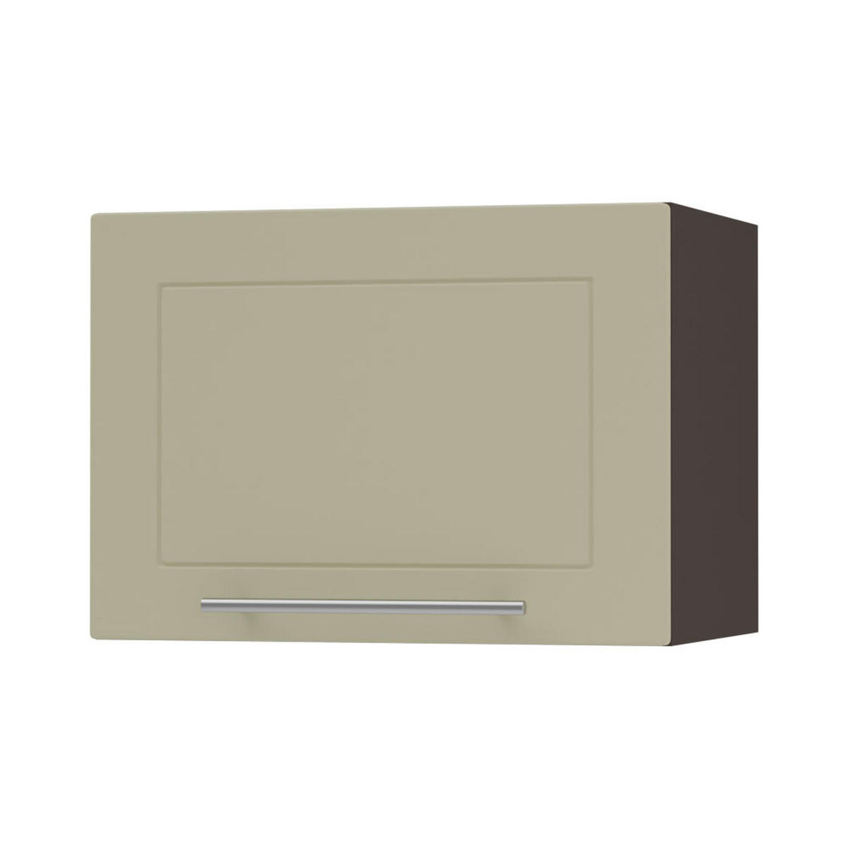 KÜCHENHÄNGESCHRANK Kvantum W4B/50 Vanille Matt / Lava Matt 50 / 32,5 / 36cm - Dunkelgrau/Creme, Holz/Holzwerkstoff (50/36/32.5cm) - Feldmann-Wohnen