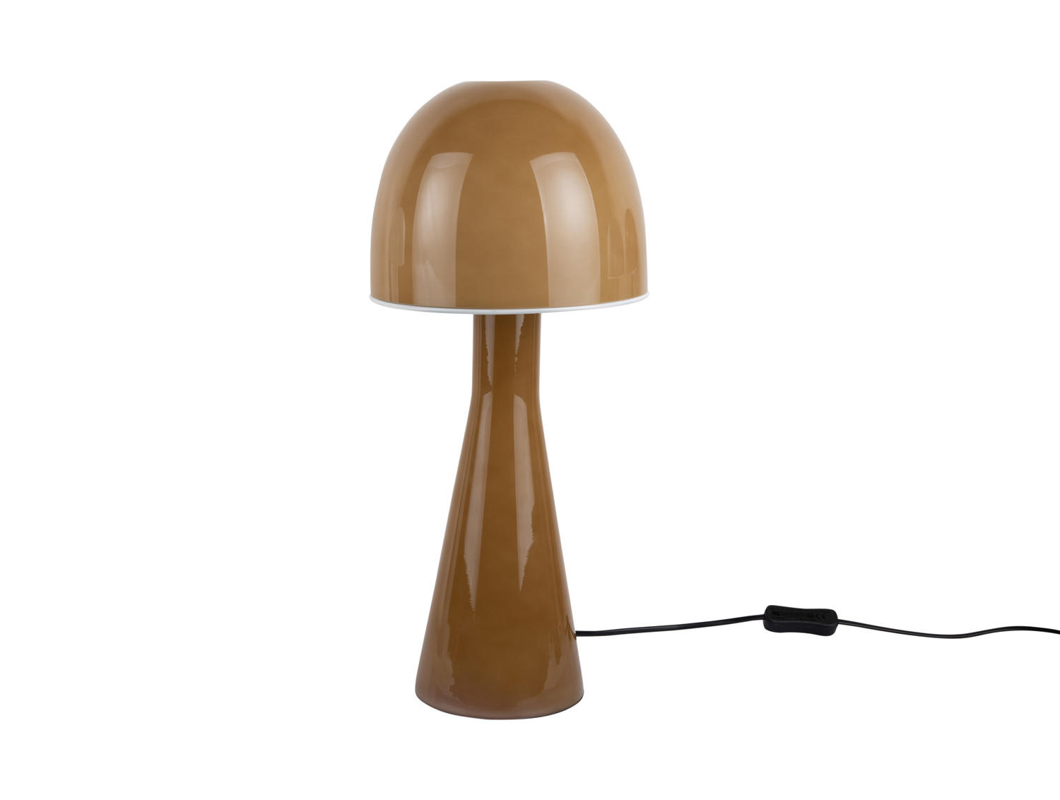 TISCHLAMPE Bombin - Gelb - 45 cm - Gelb, Glas (20/20/45cm) - Leitmotiv