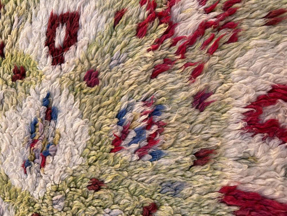 BERBERTEPPICH aus reiner Wolle 109x 147 cm - Multicolor, Naturmaterialien (109/147cm) - AFK Living