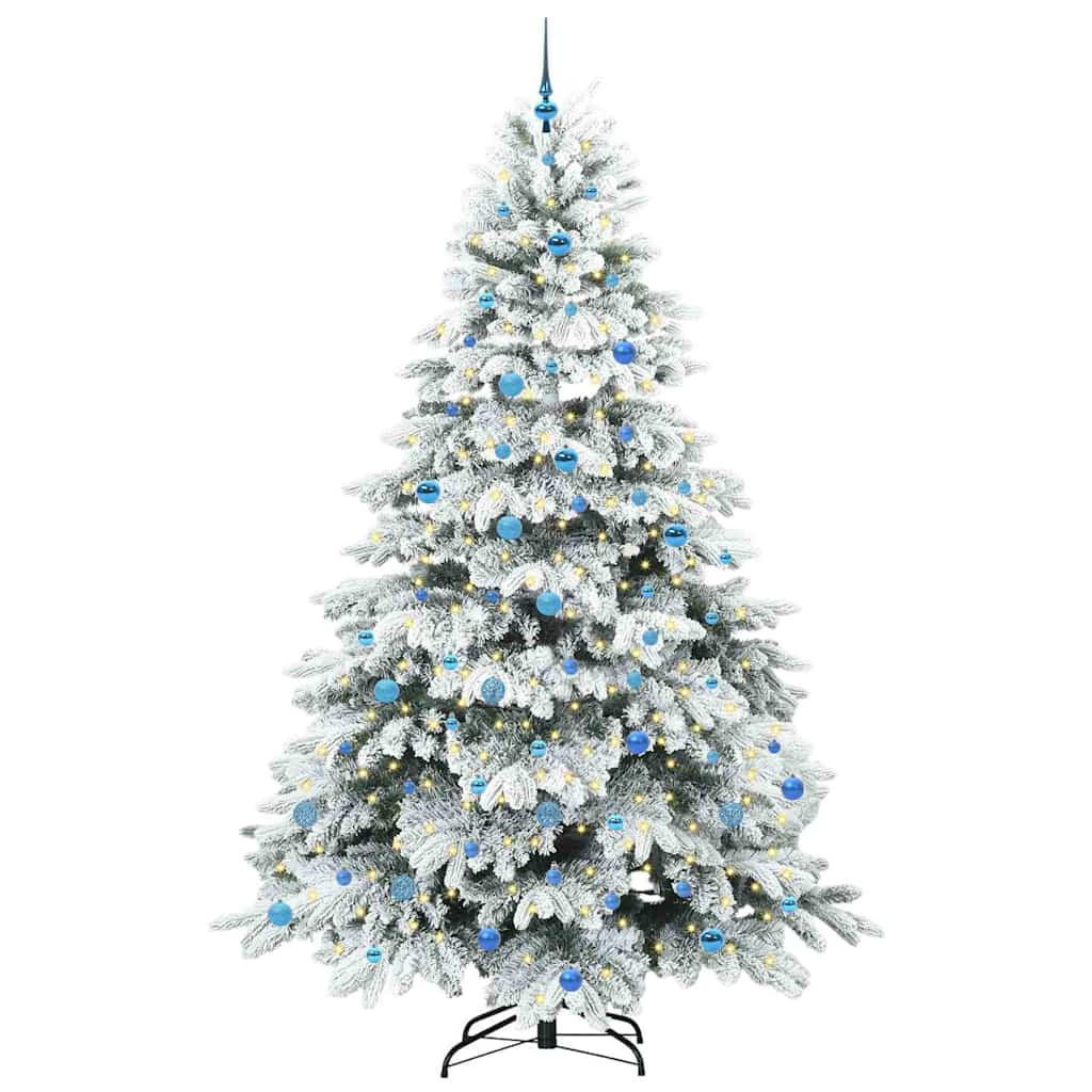 vidaXL Weihnachtsbaum Weiß 240 cm