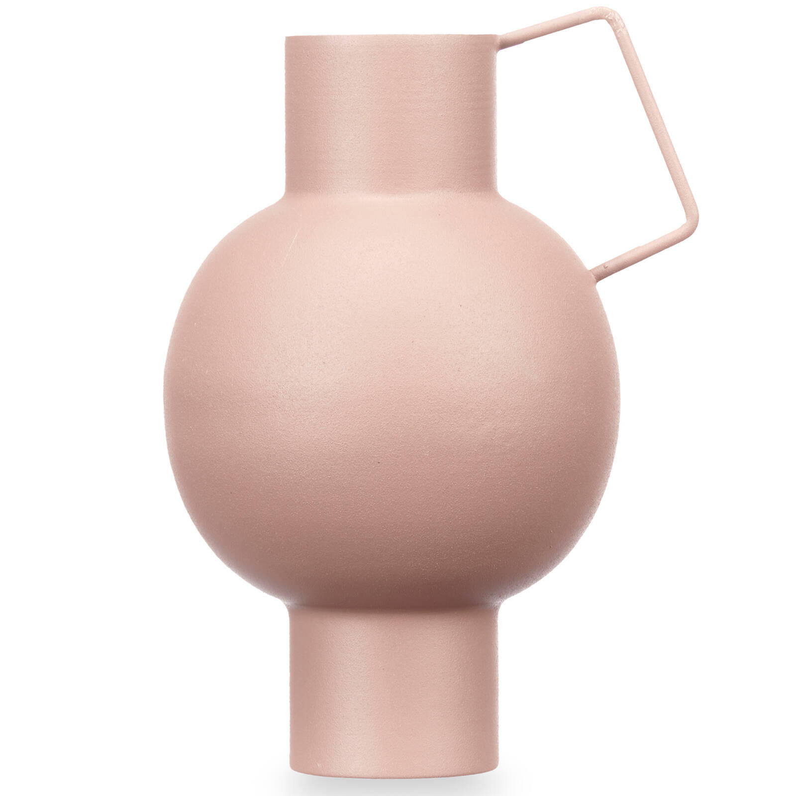 VASE Metall Pastell 23 cm - Rosa, Metall (23cm) - Giftdecor