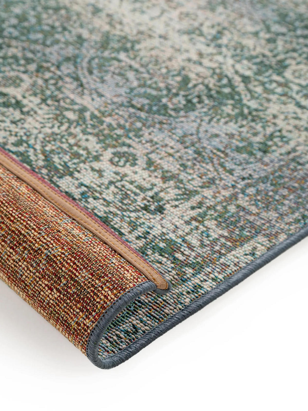 TEKAŠKI prt Artis zelena za notranjo in zunanjo uporabo 80x250 cm - zelena, umetna masa/tekstil (80/250cm) - benuta Nest