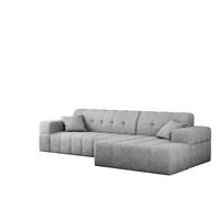 ECKSOFA NIMES Stoff Perfect Harmony Grau Rechts - Grau, Holz/Kunststoff (265/168cm) - Kaiser Möbel