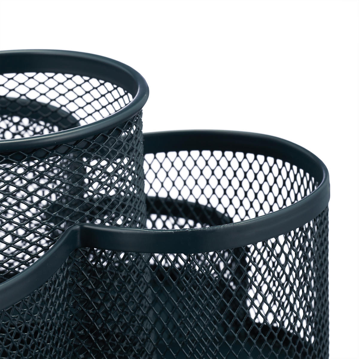 STIFTEHALTER - Anthrazit, Metall (17/16/10.5cm) - Relaxdays