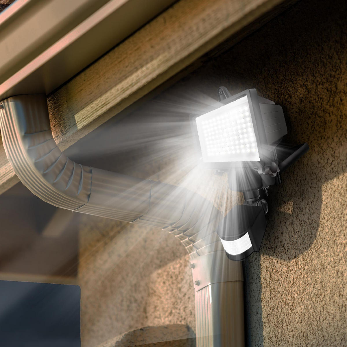 SOLAR-SCHEINWERFER COOPER schwarz - Schwarz, Kunststoff (14/11/22cm) - Lumisky