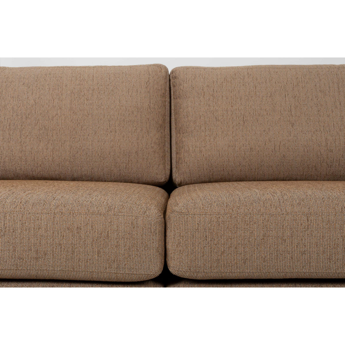 SOFA 3-SITZER Balcony Braun - Braun, Textil (256/85/99cm) - Zuiver