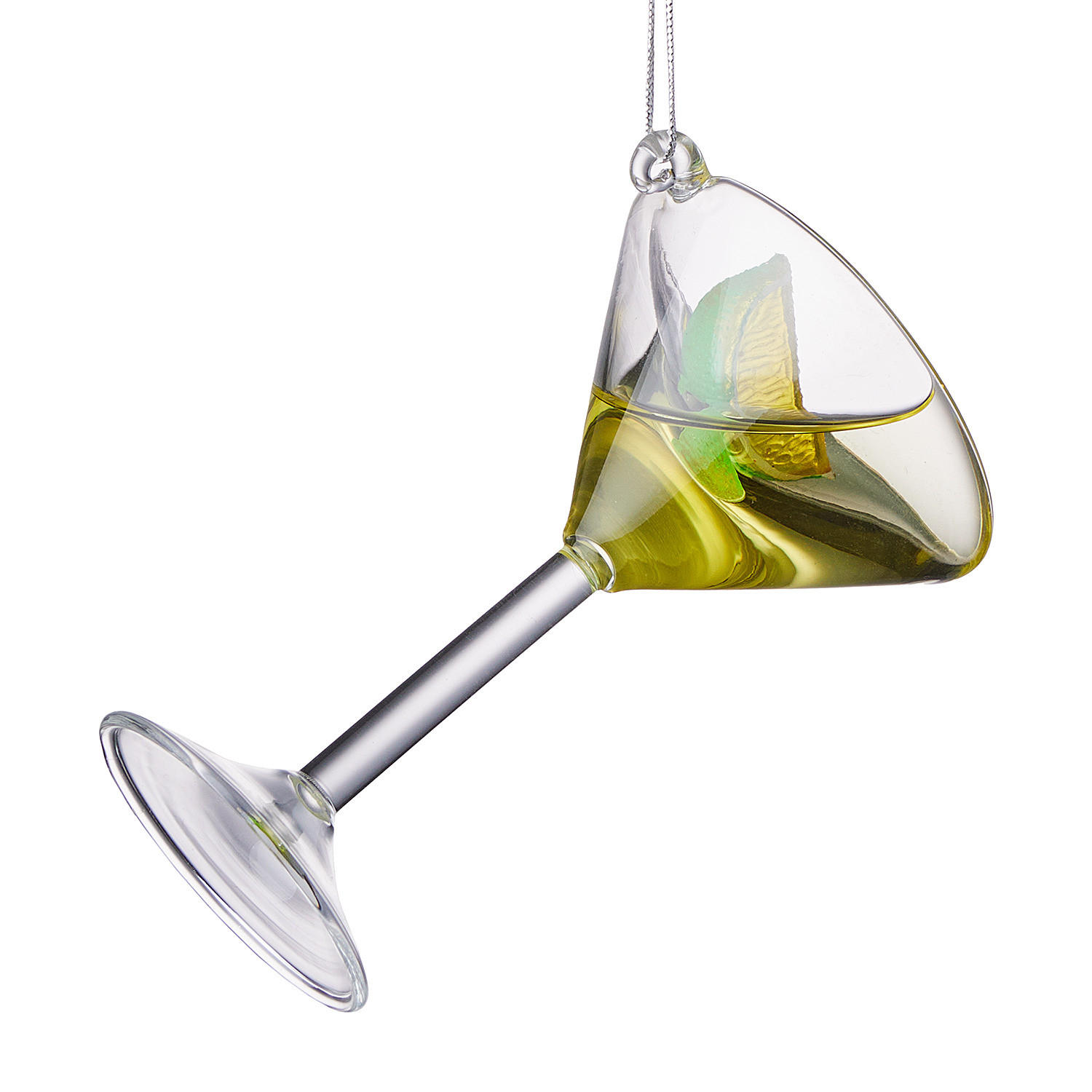 BAUMANHÄNGER Hang On Martini Cocktail - Gelb, Glas (6/10/6cm) - Butlers