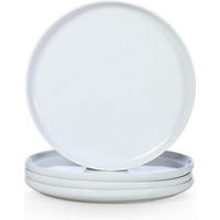 SPEISETELLER 4er Set Weiß 27 cm - Weiß, Keramik (27/27/2.2cm)
