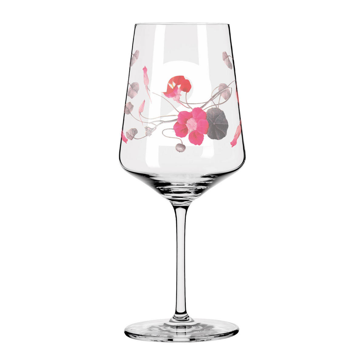 APERITIFGLÄSER BLUMEN UND ZAHLEN Sommersonett transparent 544 ml 2er Set - Transparent, Glas (0.544L) - Ritzenhoff