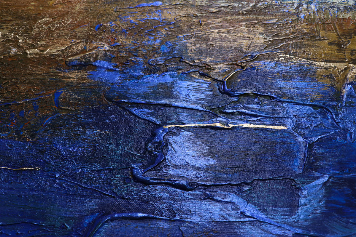 GEMÄLDE Marine Schattenfugenrahmen Schwarz 200x100 cm - Schwarz, Holz (200/100cm) - YS-art gallery