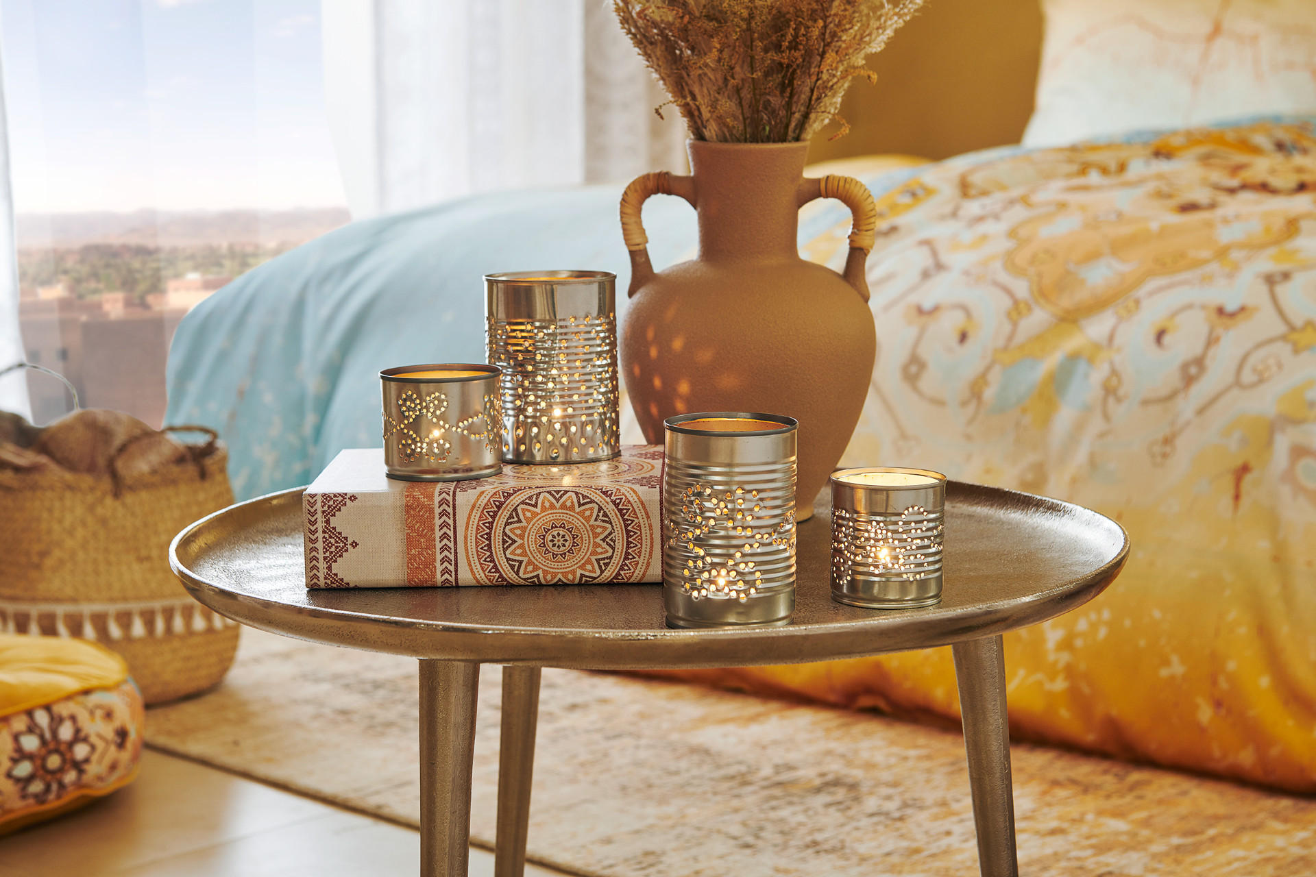 Upcycling DIY: Windlichter im Orient-Stil