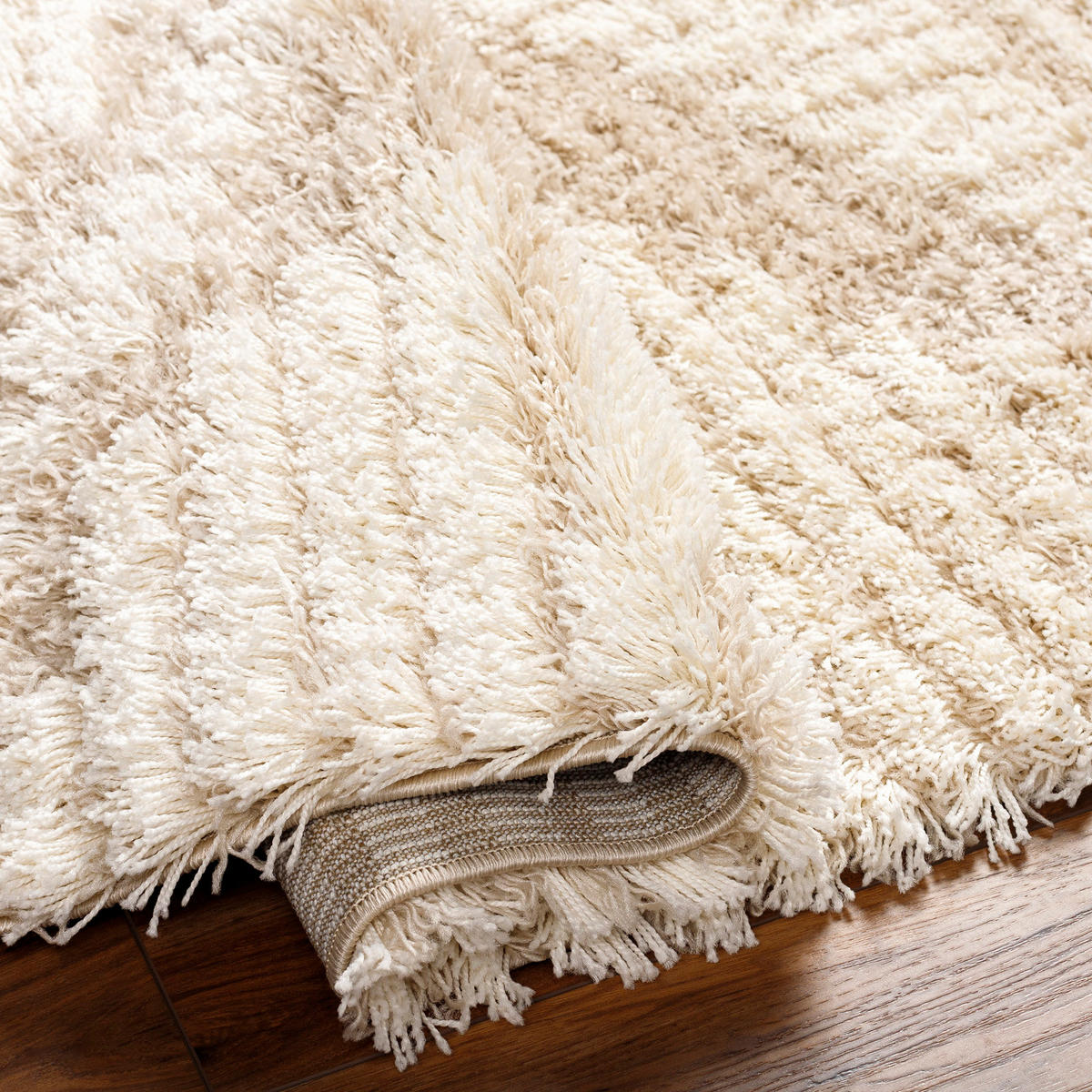 HOCHFLORTEPPICH 160/220 cm Beige - Beige, Naturmaterialien/Textil (160/220cm) - LIVABLISS