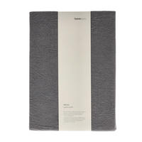 BAUMWOLLTISCHDECKE Campos - Dunkelgrau, Textil (220/150/1cm) - home&you