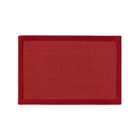 FUSSMATTE Sana Rot 40x60 cm - Rot, Textil (40/60cm) - benuta Nest