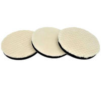 POLIERPAD – 125 mm – Enthält 4 Polierschwämme und ein Polierpad – Geeignet für Poliermaschinen und Schleifmaschinen - Multicolor, Metall (1/1/1cm) - DCA