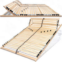 LATTENROST ERGO K 120x200 cm Kopfteil verstellbar - Naturfarben, Holz (120/200cm) - Coemo