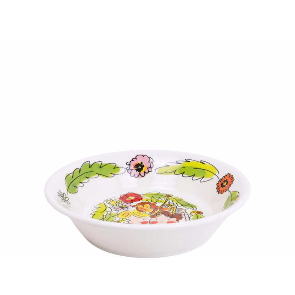 SCHALE Affenparadies in Bunt - 16,5cm - Multicolor, Keramik (16.5/4/16.5cm) - Blond Amsterdam