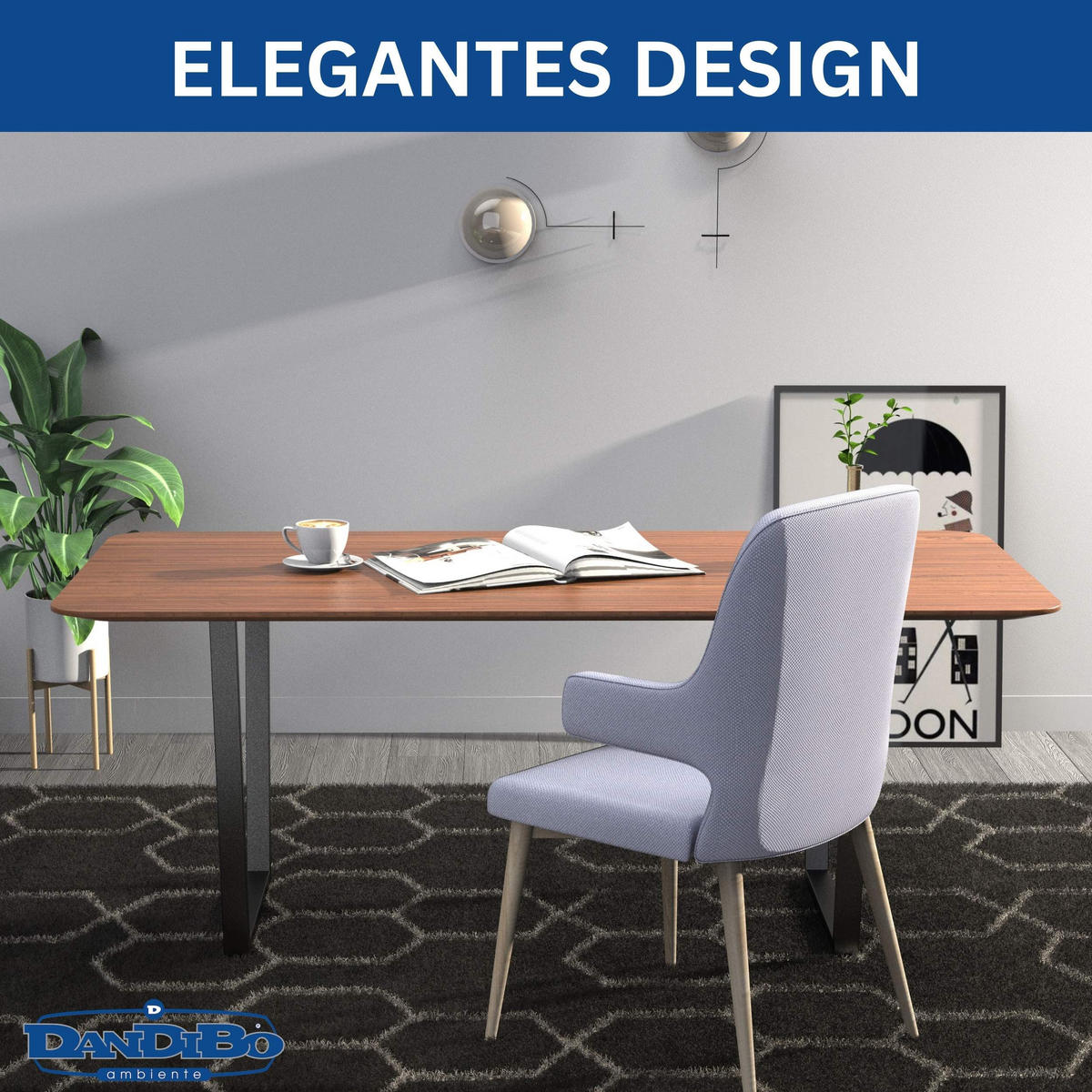 TISCHBEINE 2x Metall Schwarz 72 x 72 cm Tischgestell Höhenverstellbar - Schwarz, Metall (50/72/5cm) - DanDiBo