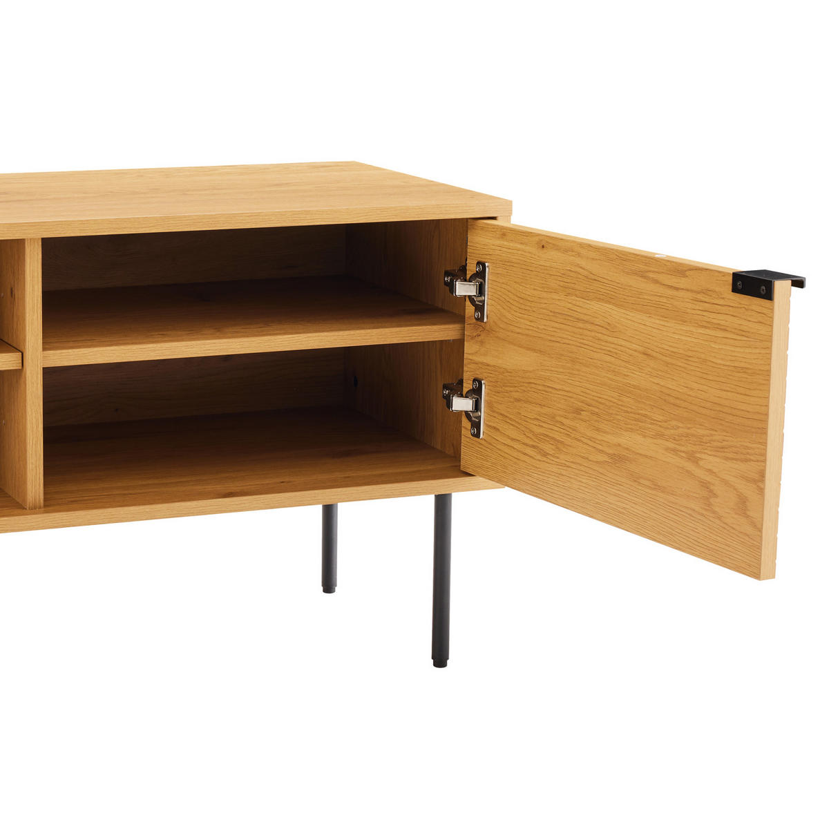TV-MÖBEL Stinna 150/40/50 cm - Braun, Holzwerkstoff (40/50/150cm) - Happy Garden