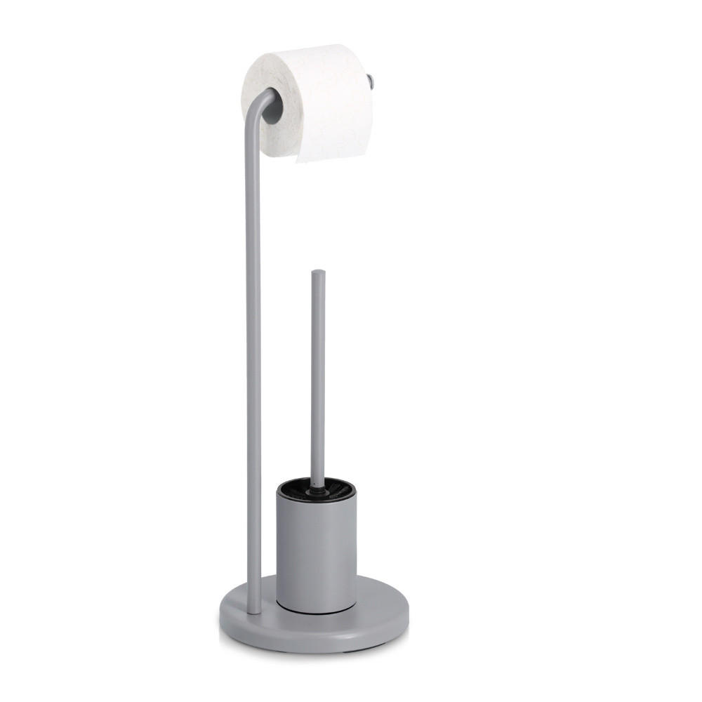 TOILETTENPAPIERHALTER Vetro 63 cm - Grau, Metall (22/63/22cm) - ZELLER
