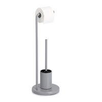 TOILETTENPAPIERHALTER Vetro 63 cm - Grau, Metall (22/63/22cm) - ZELLER