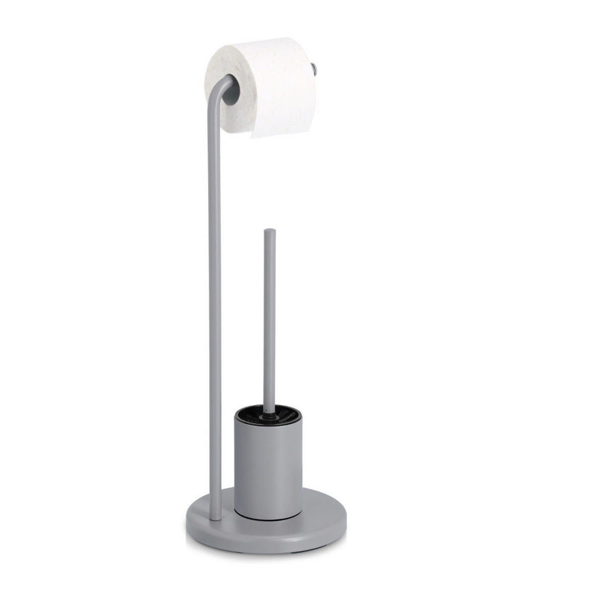 TOILETTENPAPIERHALTER Vetro 63 cm - Grau, Metall (22/63/22cm) - ZELLER