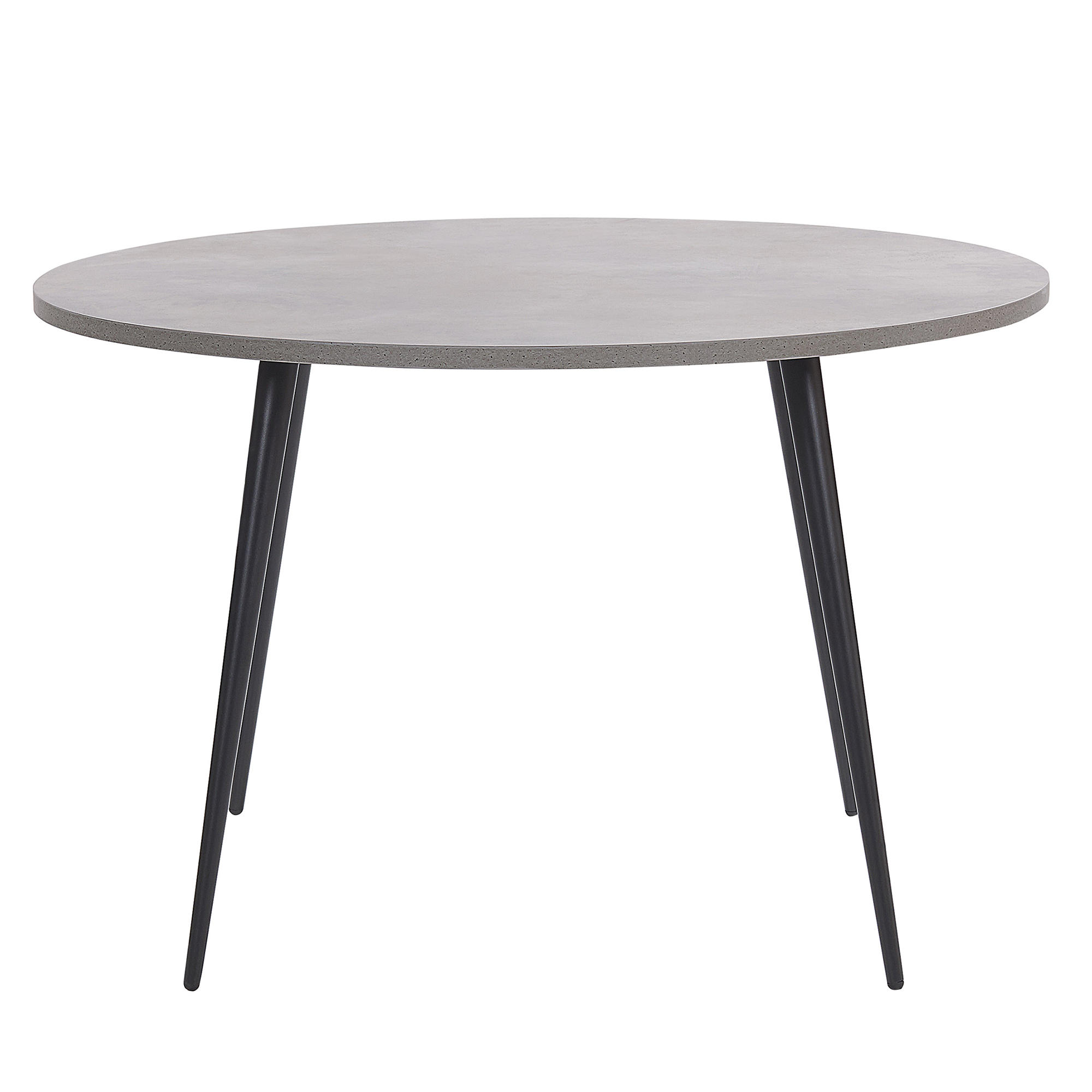 MASĂ DE BUCĂTĂRIE 120/120/76 cm gri deschisă rotundă Odeon