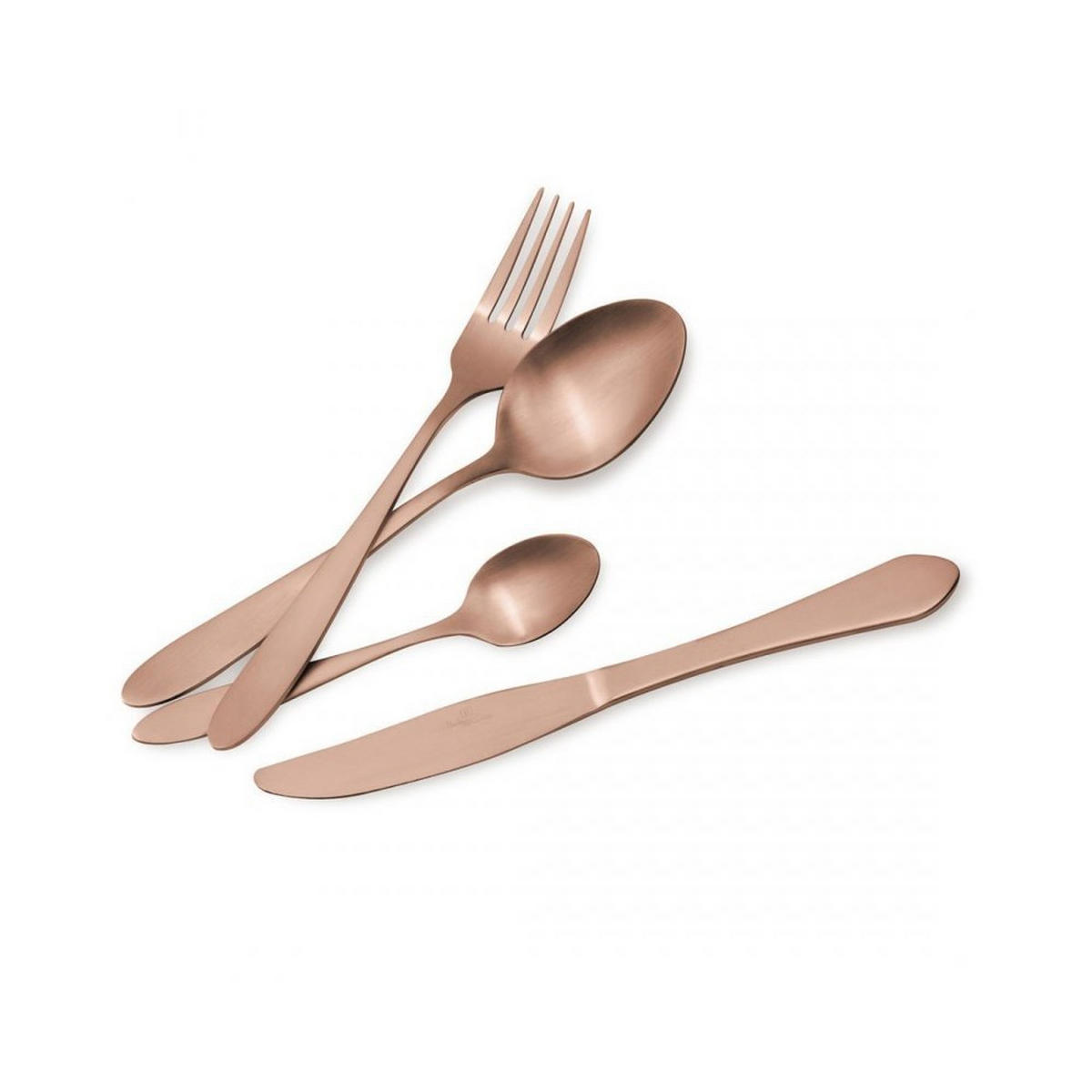 BESTECKSET Braun 30/20/8 cm BH3076 - Braun, Metall - Berlinger Haus