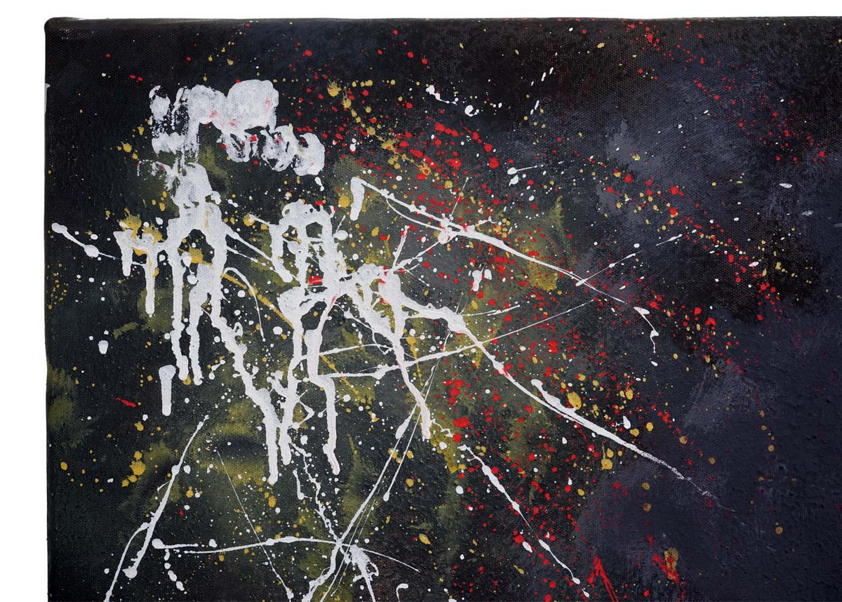 ÖLGEMÄLDE FRAU HANDGEMALT Mehrfarbig - Multicolor, Textil (150/100cm) - MCW