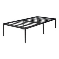 METALLBETT Vårdö - Schwarz, Metall (90/200cm) - [en.casa]